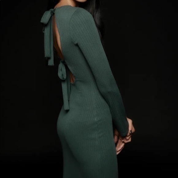 NWT Reformation Benedict Dress Juniper - Picture 2 of 5